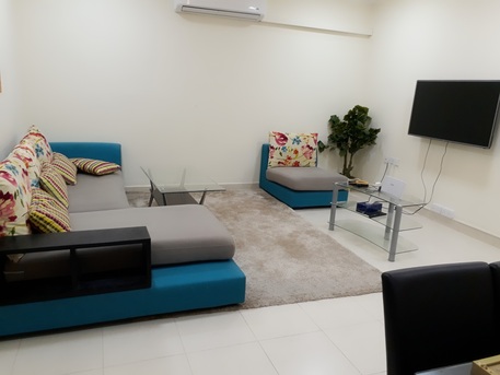 Bhd 320/month, Furnished, 2 Br, Newly Furnished Family Apartments: Balcony. Closed Kitchen. Internet. Parking: Tony