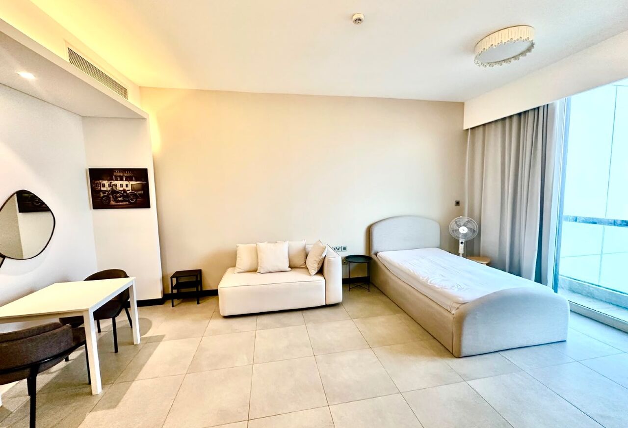 Bhd 300/month, Studio, Studio Flat | Fully Furnished | 5-star Facility |