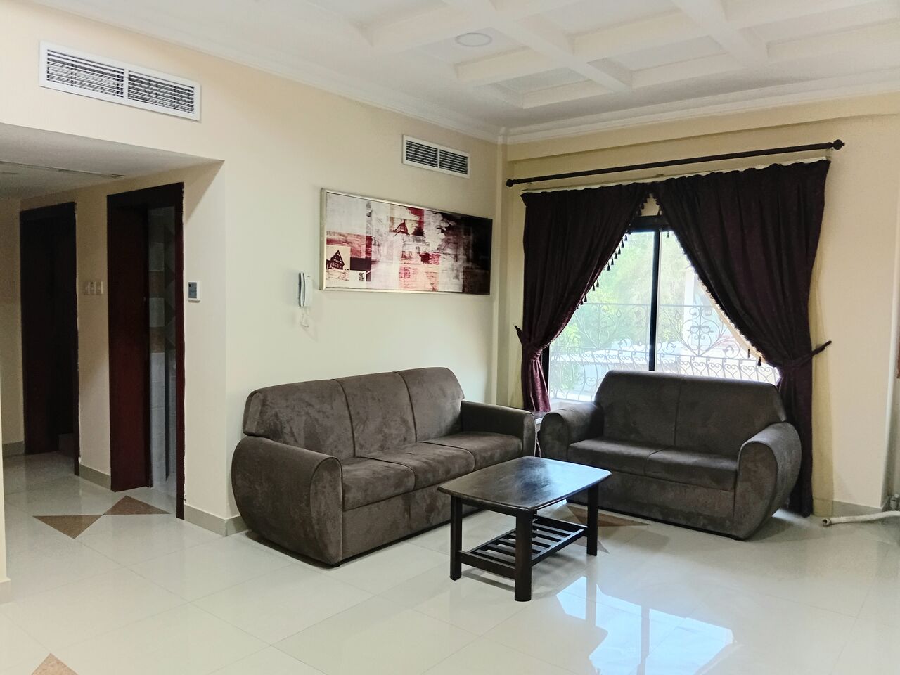Bhd 290/month, Furnished, 2 Br, Fully-furnished | Adliya | Car Park | Security | Bd60 Ewa Limit
