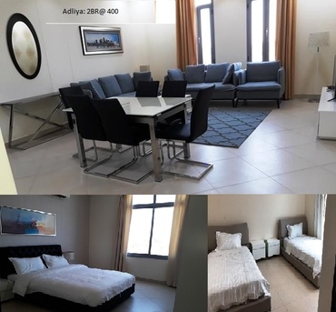 Bhd 325/month, Furnished, 2 Br, Family Apartments @ Adliya:juffair:mahooz::(bd 325 To Bd 500): 1br@250:studio@200: Tony